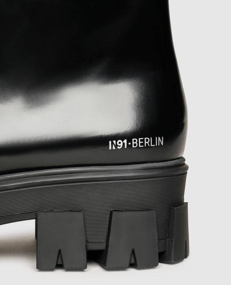 Shoepassion Leder-Schnürstiefelette mit Plateausohle für Damen N91 Shoepassion Bis zu 60% Rabatt