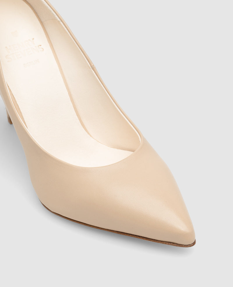 Shoepassion Handgefertigte Damen-Pumps aus weichem Kalbsleder| Henry Stevens Shoepassion 50% Rabatt mit kostenlosem Versand