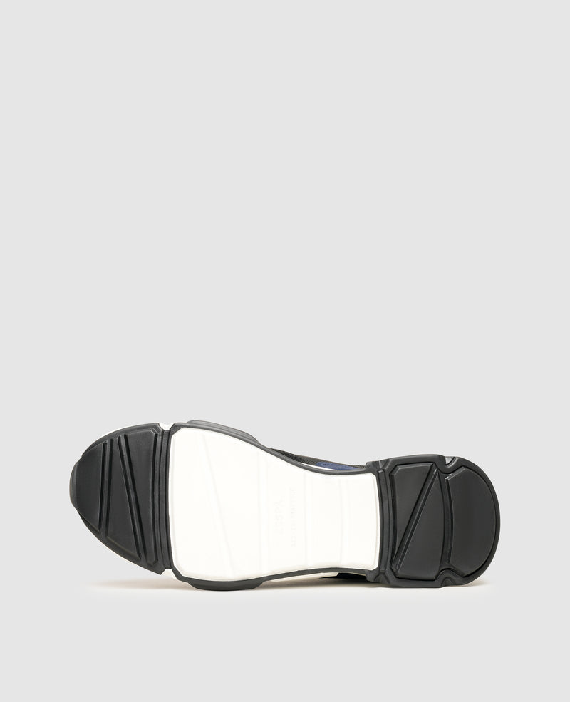 Shoepassion Dynamische Herren-Sneaker aus Leder und Textil| Zespà Shoepassion Im Verkauf