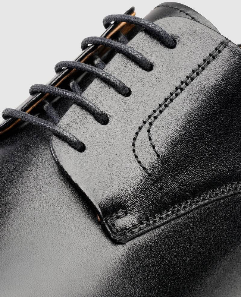 Shoepassion Rahmengenähter Captoe Derby Herrenschuh aus Leder Henry Stevens Shoepassion im Angebot