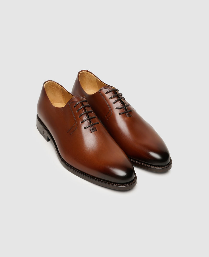 Shoepassion Rahmengenähter Herren Wholecut mit Patina Henry Stevens Shoepassion Sonderangebot