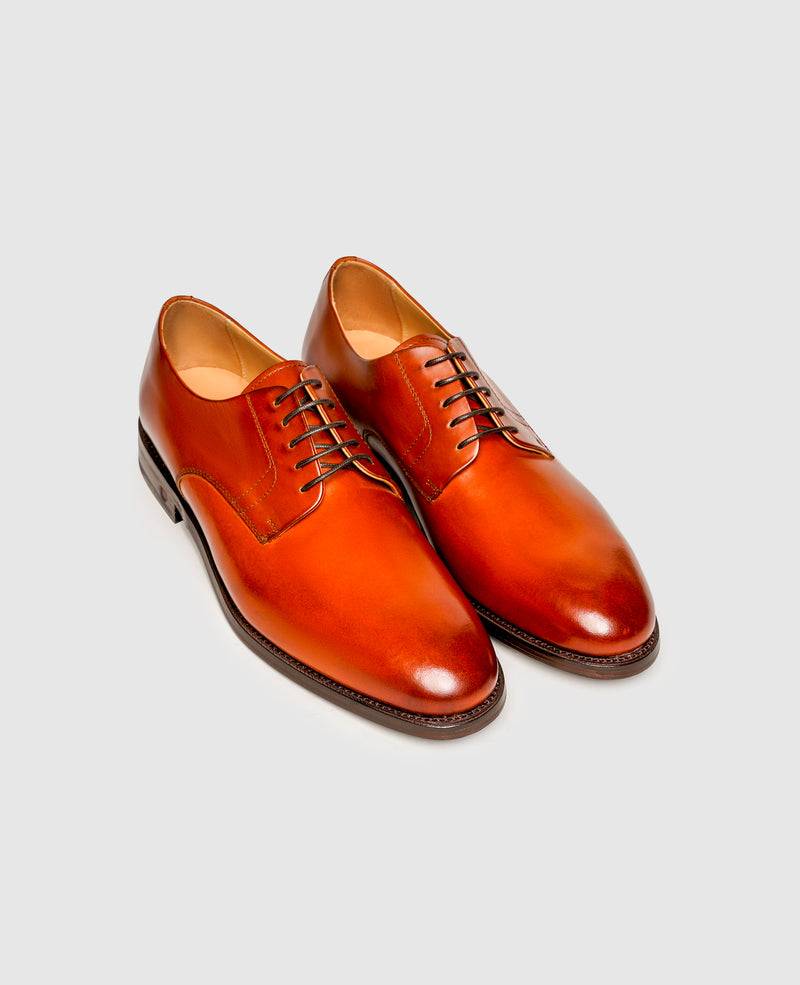Shoepassion Rahmengenähte Plain Derby Herrenschuhe aus edlem Glattleder Shoepassion Flash Sale
