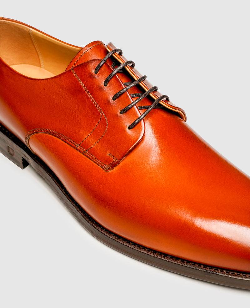 Shoepassion Rahmengenähte Plain Derby Herrenschuhe aus edlem Glattleder Shoepassion Flash Sale