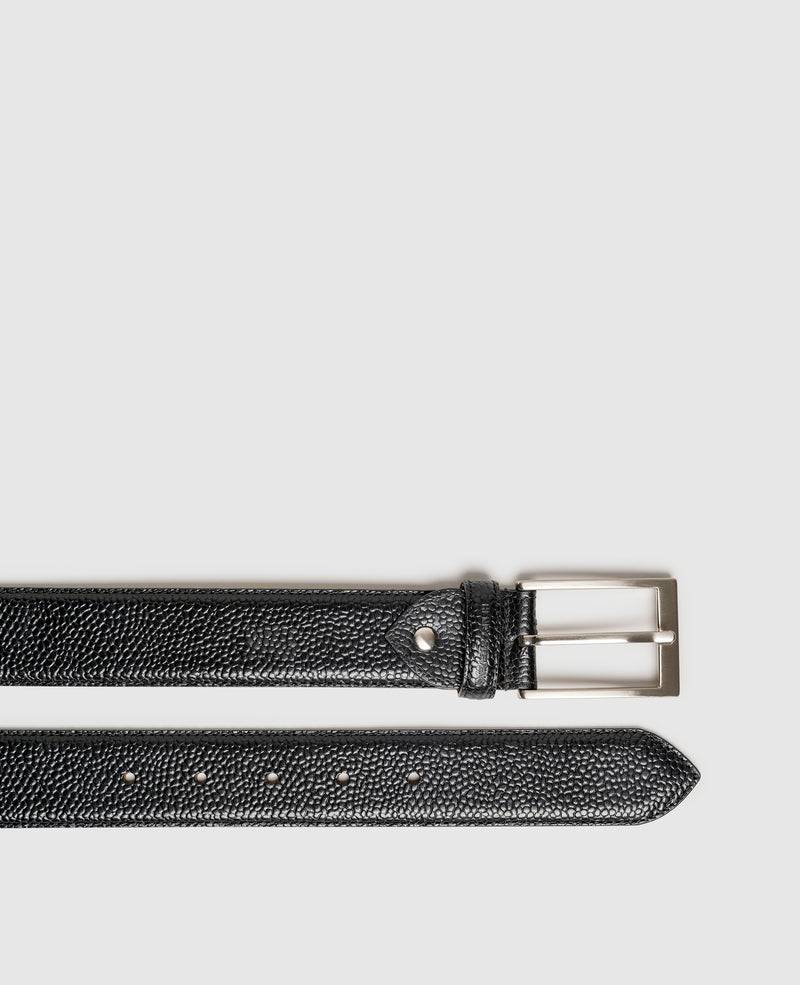 Shoepassion Markanter Herrengürtel aus Scotchgrain Leder Henry Stevens Shoepassion Limitierter Zeitrabatt