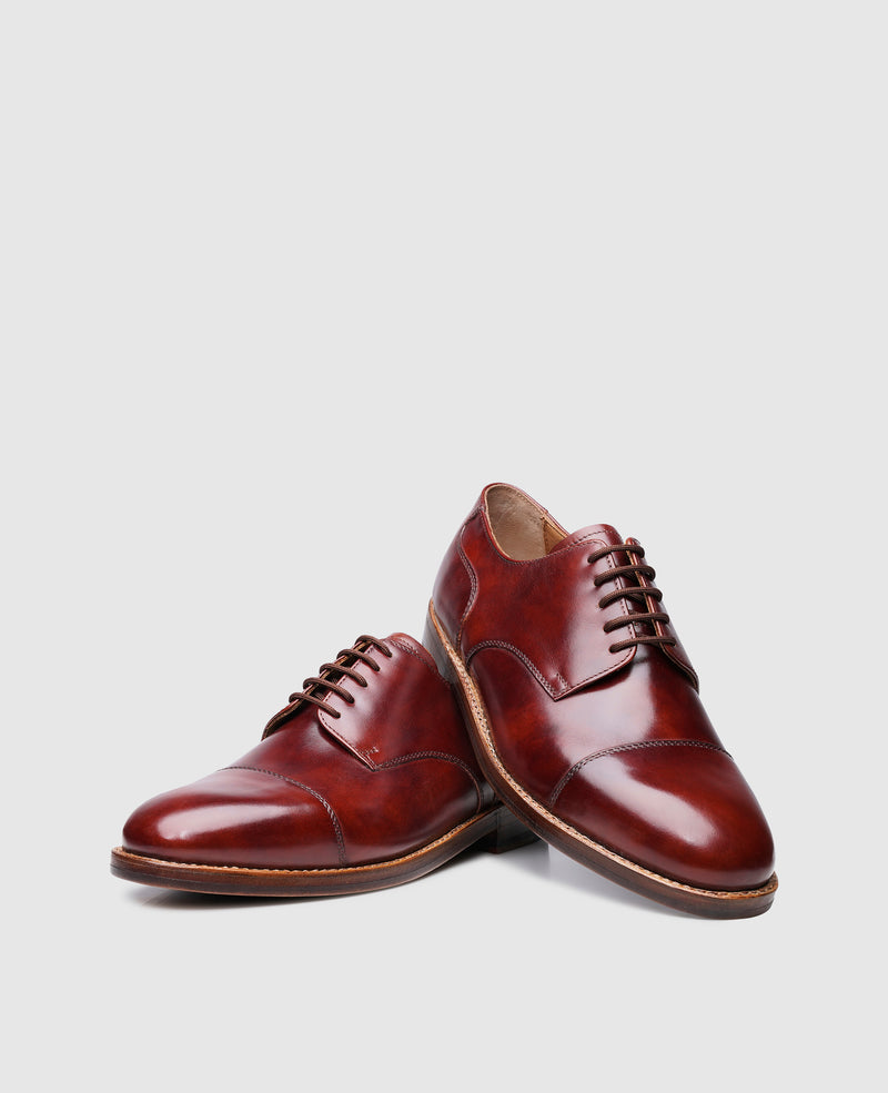 Shoepassion Heinrich Dinkelacker Captoe Derby aus Toscana Calf Shoepassion Bis zu 60% Rabatt