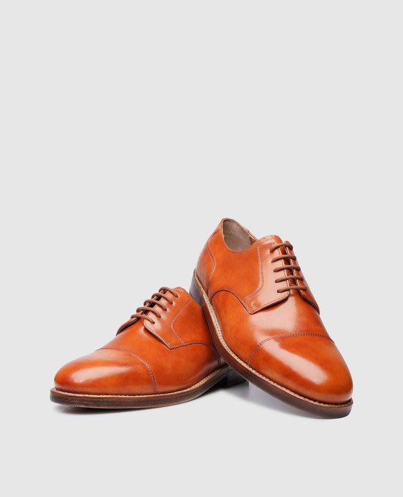Shoepassion Heinrich Dinkelacker Captoe Derby aus Toscana Calf Shoepassion Bis zu 65% Rabatt