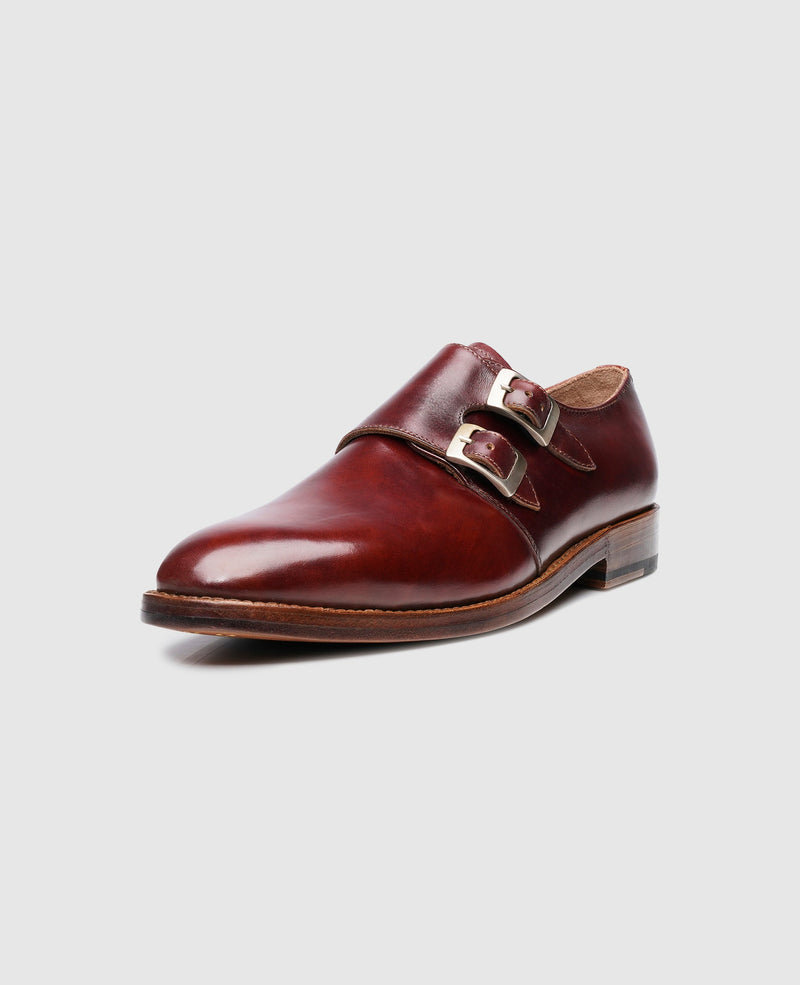Shoepassion Heinrich Dinkelacker Doppel-Monkstrap für Herren aus Toscana Calf Shoepassion Versandkostenfrei