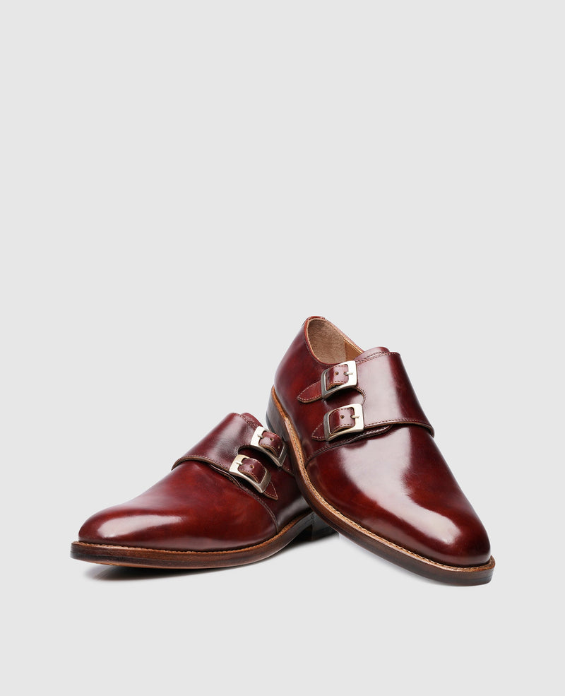 Shoepassion Heinrich Dinkelacker Doppel-Monkstrap für Herren aus Toscana Calf Shoepassion Versandkostenfrei