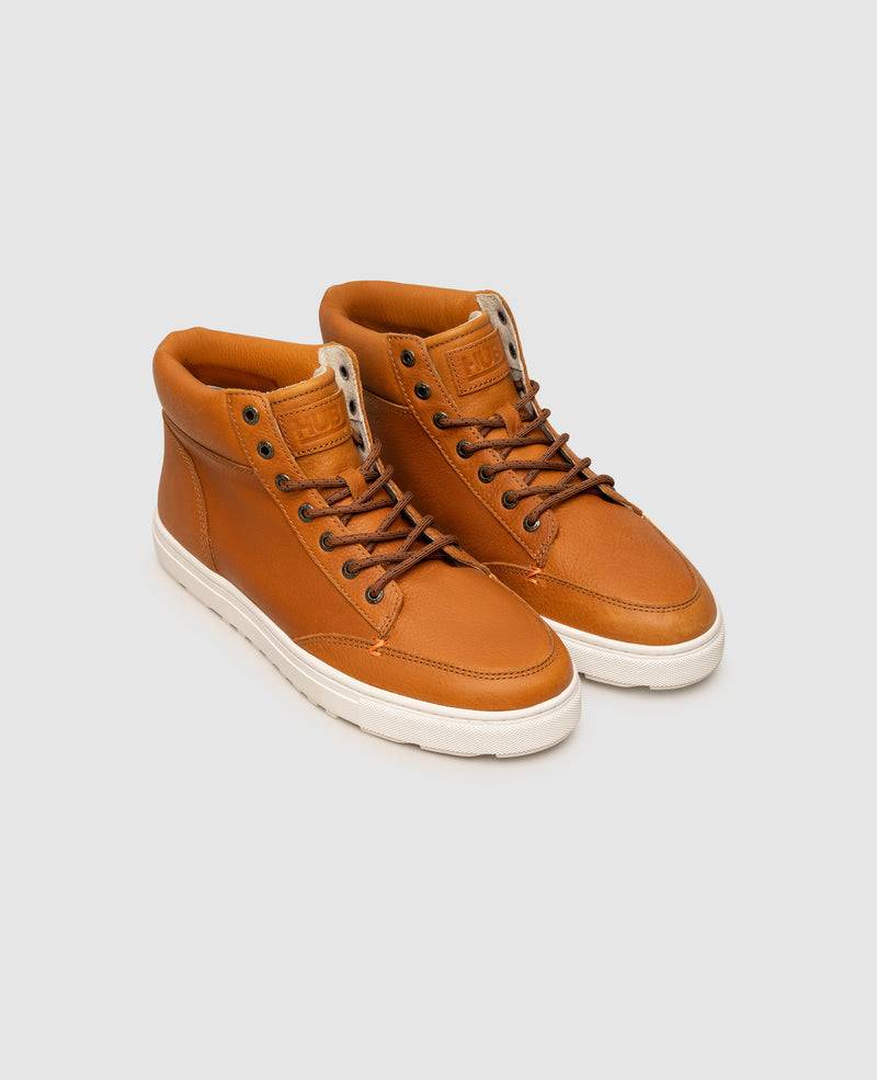 Shoepassion Herren High-Top Sneaker aus Rauleder HUB bei Shoepassion Valentinstagsangebot