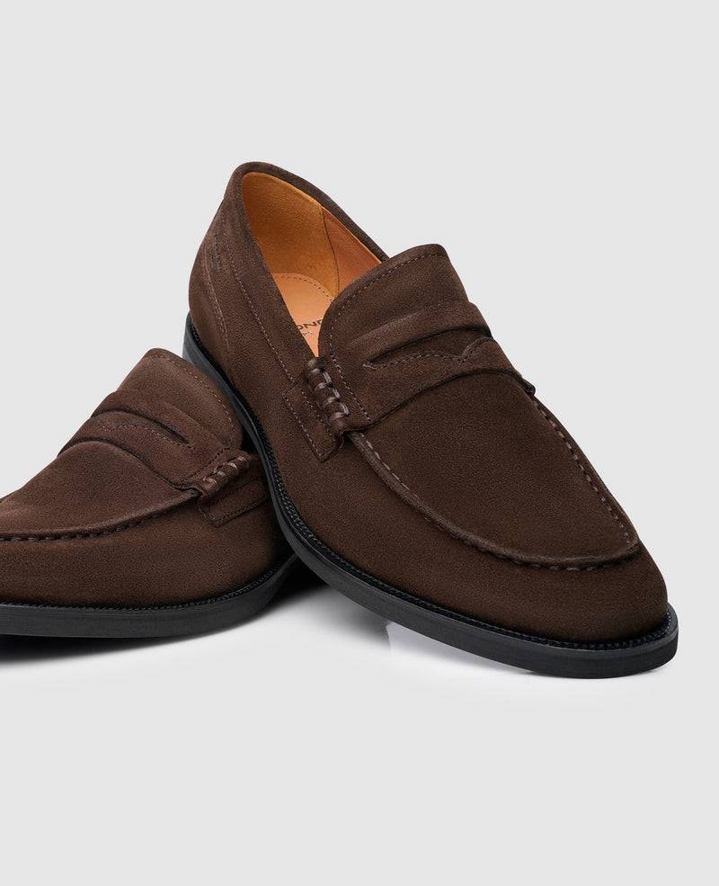 Shoepassion Penny Loafer für Herren aus Velours von Vagabond Shoepassion Lagerräumung