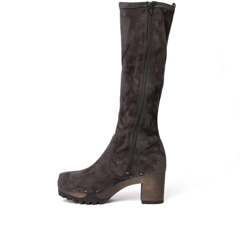 Softclox OLIVERA vegan Velourseffekt grau (dunkel) Blitzangebot