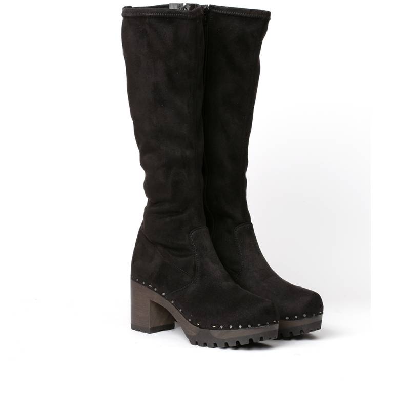 Softclox OLIVERA vegan Velourseffekt schwarz (dunkel) Große Rabatte