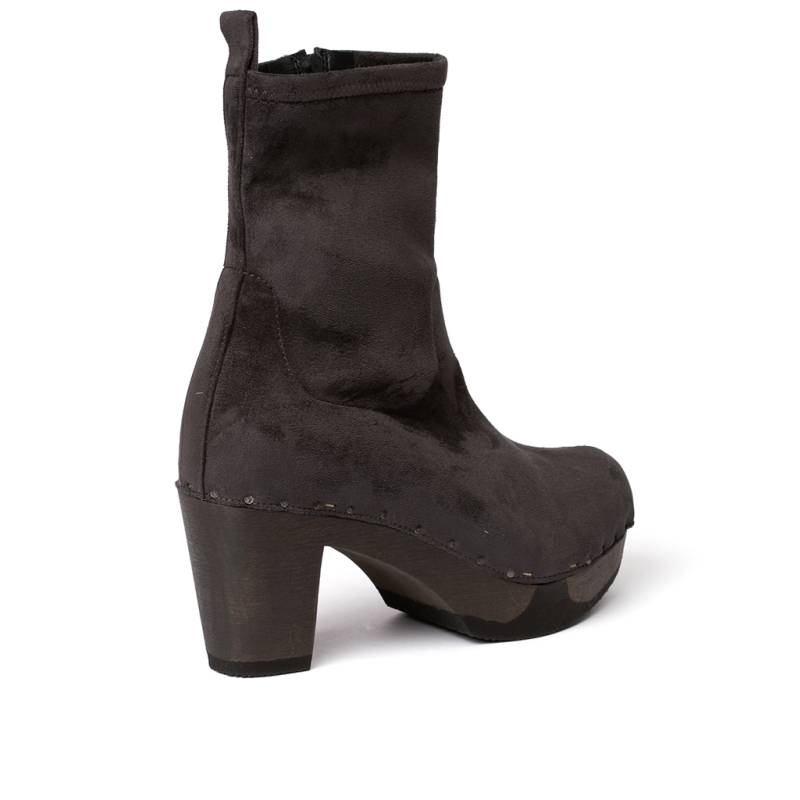 Softclox FABIA vegan Velourseffekt grau (dunkel) Outlet