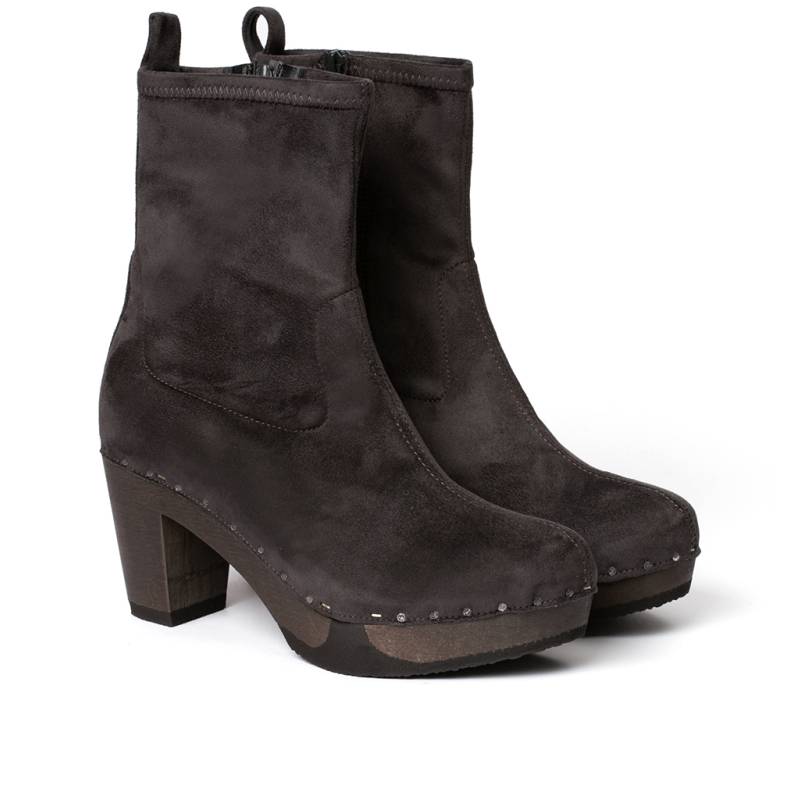 Softclox FABIA vegan Velourseffekt grau (dunkel) Outlet