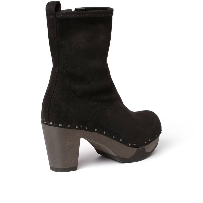 Softclox FABIA vegan Velourseffekt schwarz (dunkel) Auslauf