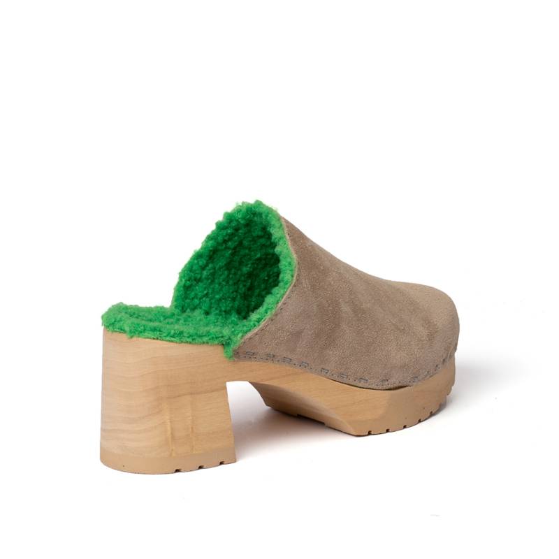 Softclox HANJA Kaschmir/Plüsch taupe/green (natur) Schlussverkauf