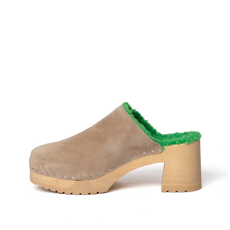 Softclox HANJA Kaschmir/Plüsch taupe/green (natur) Schlussverkauf