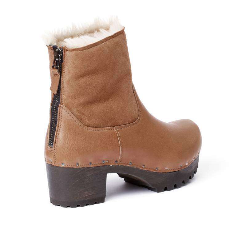 Softclox IRIS Washed Nappa/DF Velour camel Nur für heute