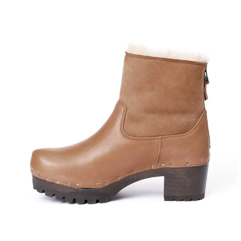 Softclox IRIS Washed Nappa/DF Velour camel Nur für heute