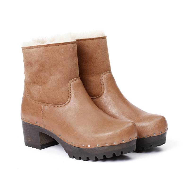 Softclox IRIS Washed Nappa/DF Velour camel Nur für heute