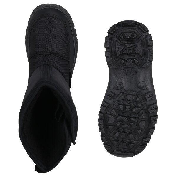 Stiefelparadies Kinder Winter Boots in Schwarz Letzter Tag