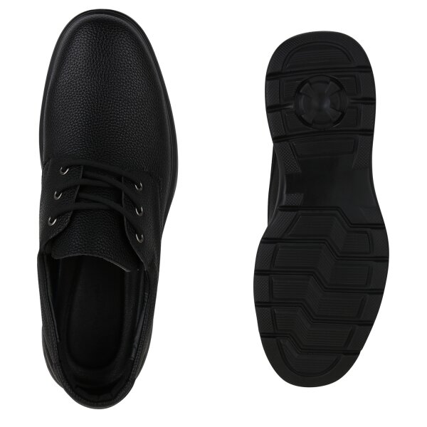 Stiefelparadies Herren Klassische Halbschuhe in Schwarz JETZT KAUFEN
