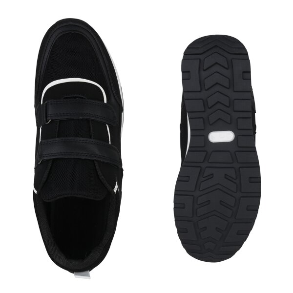 Stiefelparadies Herren Laufschuhe in Schwarz Nur für heute