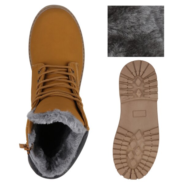 Stiefelparadies Herren Worker Boots in Hellbraun Kostenloser Versand international