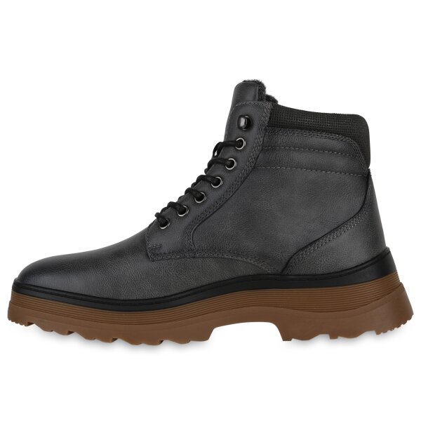 Stiefelparadies Herren Winter Boots in Grau Online