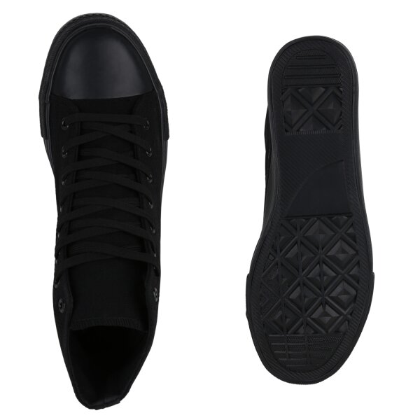 Stiefelparadies Herren Sneaker high in Rot Fabrikpreis