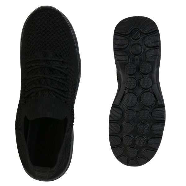 Stiefelparadies Herren Laufschuhe in Schwarz Sonderangebot