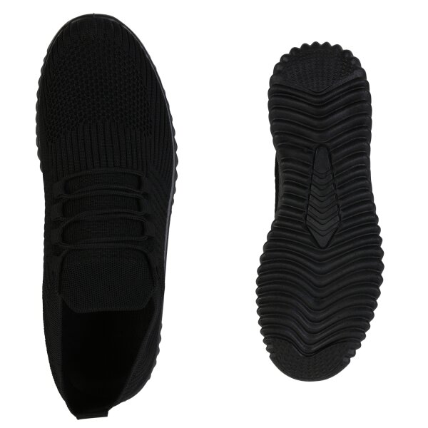 Stiefelparadies Herren Laufschuhe in Schwarz Rabatt
