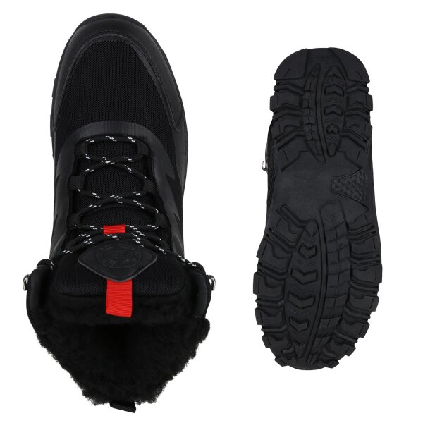 Stiefelparadies Herren Outdoor Schuhe in Schwarz Begrenztes Angebot