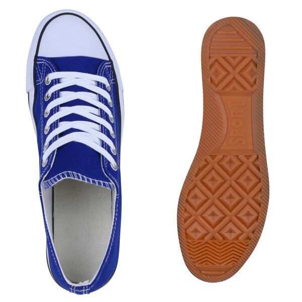 Stiefelparadies Herren Sneaker low in Blau Exklusive Angebote