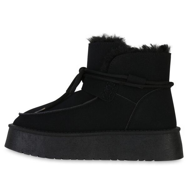 Stiefelparadies Damen Winter Boots in Schwarz Letzte 2 Tage