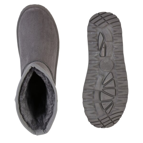 Stiefelparadies Damen Winter Boots in Grau Verkauf