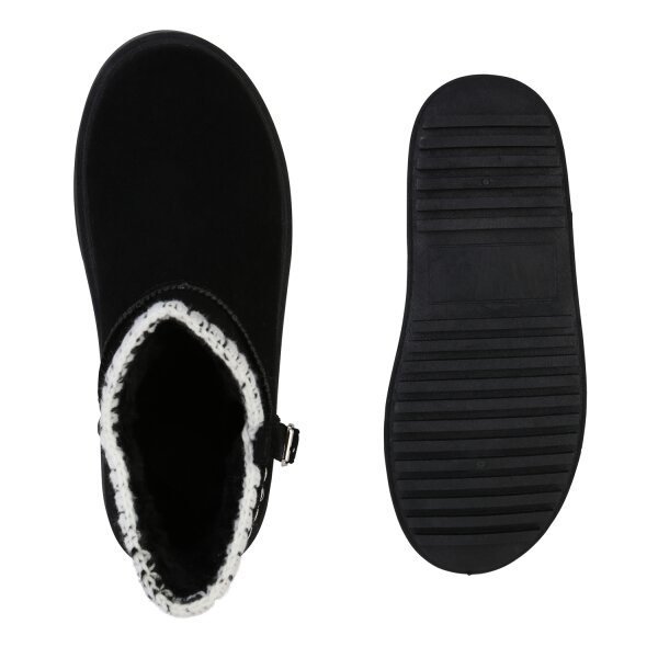 Stiefelparadies Damen Winter Boots in Schwarz im Angebot