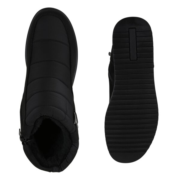 Stiefelparadies Damen Winter Boots in Schwarz Wochenangebot