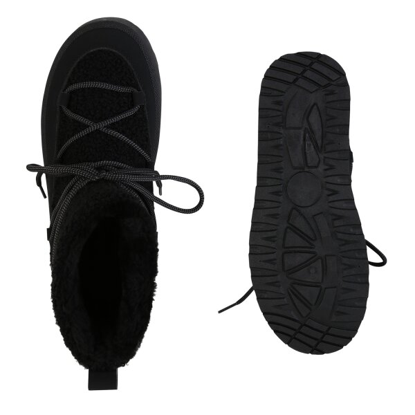 Stiefelparadies Damen Winter Boots in Schwarz Große Rabatte