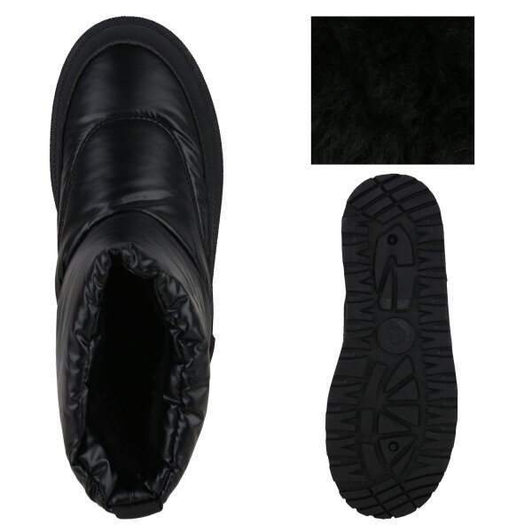 Stiefelparadies Damen Winter Boots in Schwarz Online