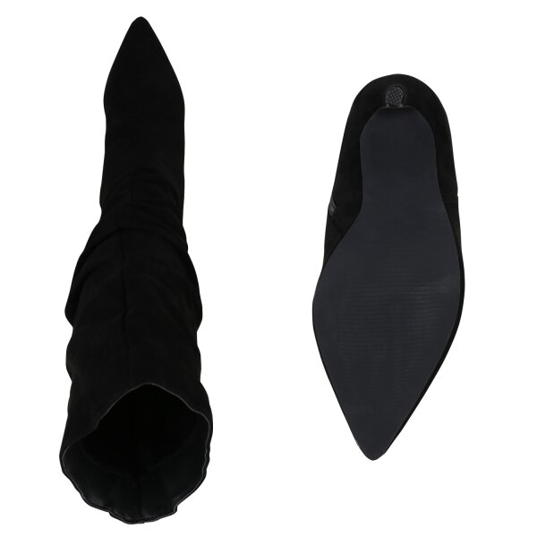 Stiefelparadies Damen High Heels in Schwarz Lagerräumung
