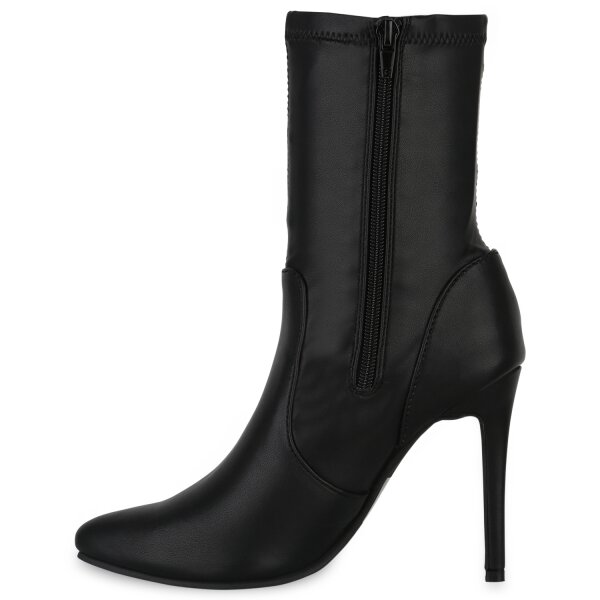 Stiefelparadies Damen High Heels in Schwarz Blitzangebot