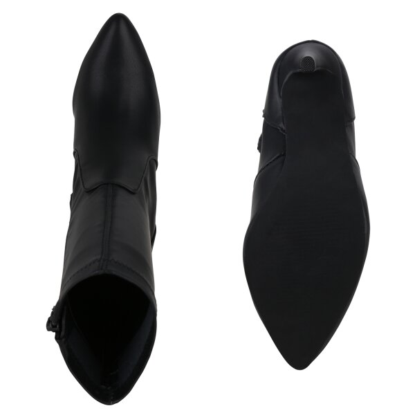 Stiefelparadies Damen High Heels in Schwarz Blitzangebot