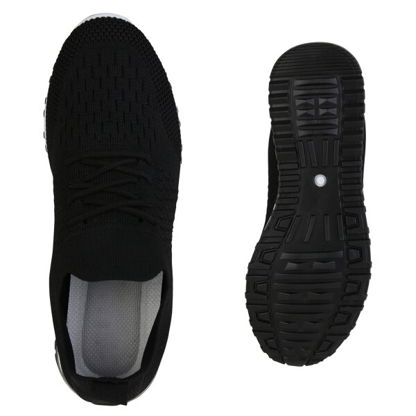 Stiefelparadies Damen Laufschuhe in Schwarz Bis zu 60% Rabatt