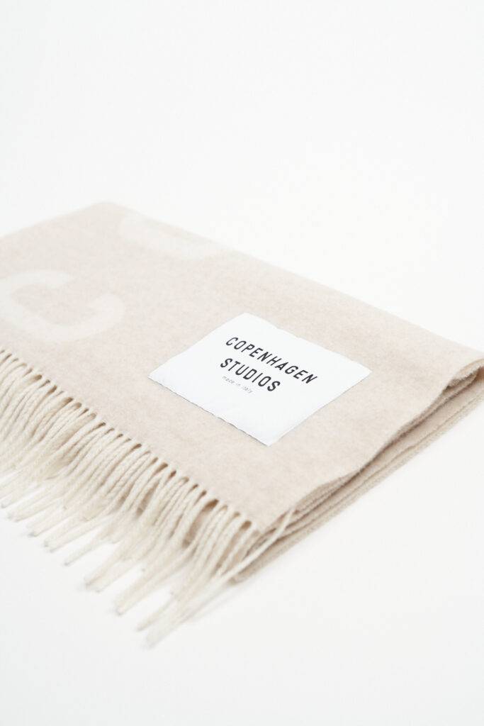 Studio Copenhagen CPH SHAWL 1 wool mix beige Discount Store für neue Produkte