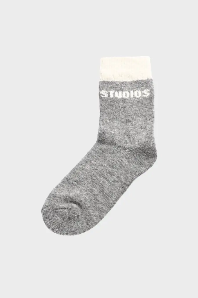 Studio Copenhagen CPH WOOL SOCKS 2 wool mix light grey 50% Rabatt mit kostenlosem Versand