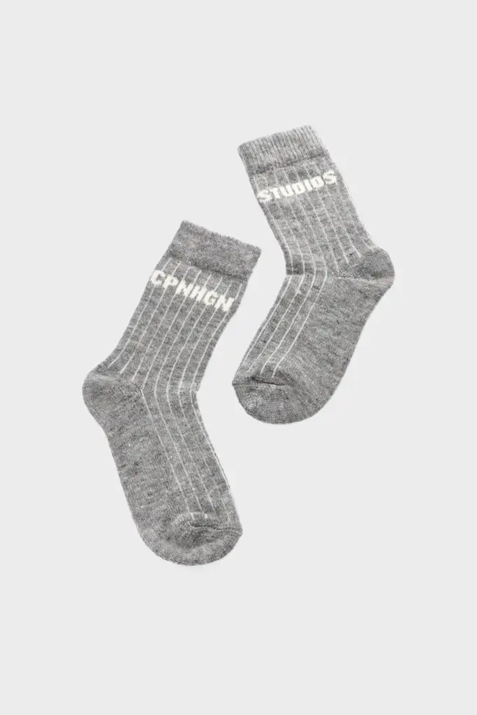 Studio Copenhagen CPH WOOL SOCKS 1 wool mix light grey Fabrikladen