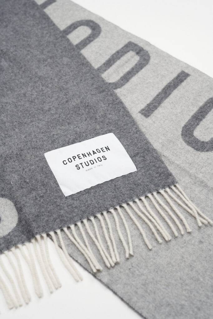 Studio Copenhagen CPH SHAWL 1 wool mix grey Speichern exportieren