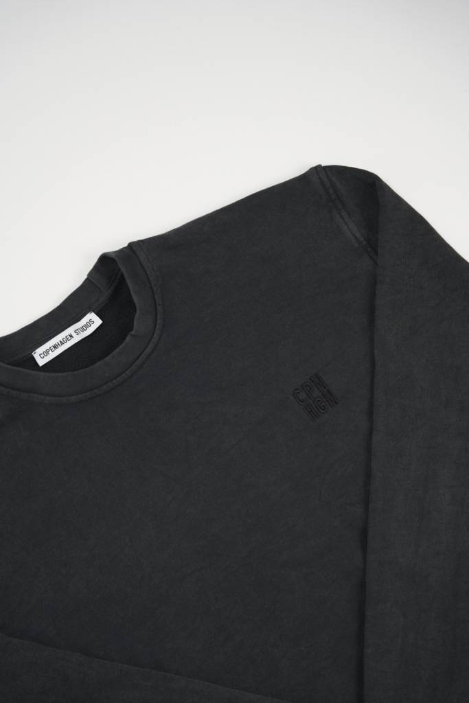 Studio Copenhagen CPH SWEAT 12 cotton washed black zollfrei
