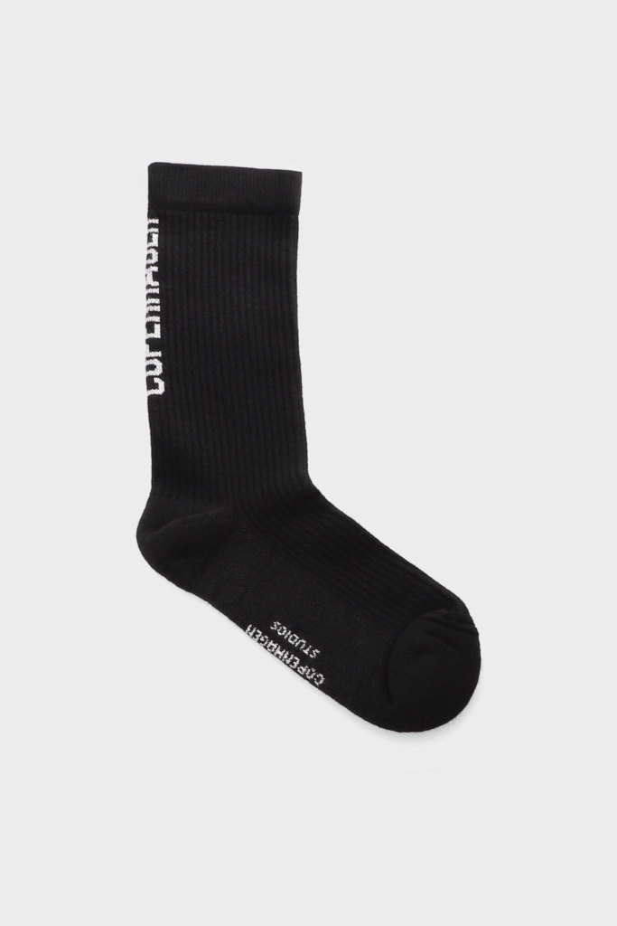Studio Copenhagen CPH SOCKS 4 cotton blend black Schlussverkauf